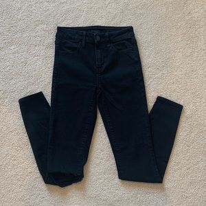 American Eagle black skinny jeans